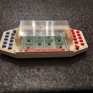 Vintage 1986 World Cup Soccer Game Tabletop Toy – Retro Football Game - Picture 1 of 7