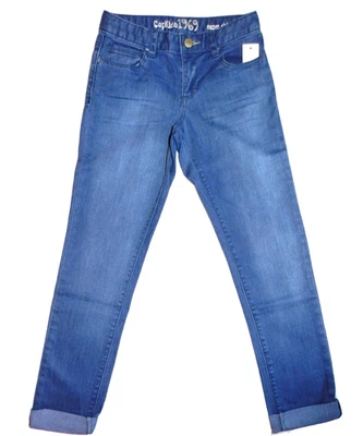 NWT GAP KIDS Girls  size 10Slim  1969  PURPLE SUPER SKINNY JEANS - Image 1 of 4