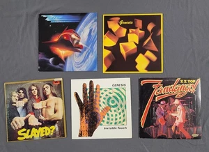 Lote de Vinilos Rock Genesis & ZZ Top LP Slayed Fandago Autotitulado Invisible Touch - Imagen 1 de 15
