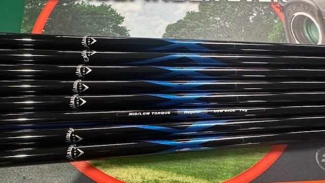 NUEVO EJE DE HIERRO GRAFITO CALLAWAY X REGULAR FLEX 3-PW .370" Paralelo 75 Gramos Foto 1 de 1