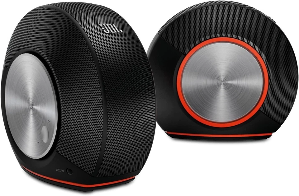 JBL Pebbles Bass Powered Speaker with USB/DAC JBLPEBBLESBLKJN Japan Japanese - Bild 1 von 4