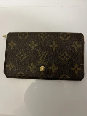 Auténtica cartera Louis Vuitton Sarah marrón Foto 1 de 4