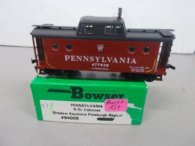 BOWSER ~ PENNSYLVANIA N-5c CABOOSE 477938 ~ BUILT KIT~ HO SCALE - Image 1 of 4