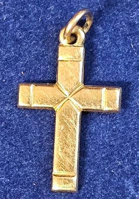 James Avery Plain Latin Cross 14K Yellow Gold Pendant - Image 1 of 3