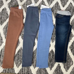 NWT Kids' Assorted Color fleece Leggings Set size 6 Kids Bundle Kids Lot - Picture 1 of 3