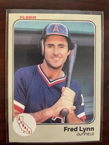 1983 Fleer #97 Fred Lynn - Picture 1 of 2