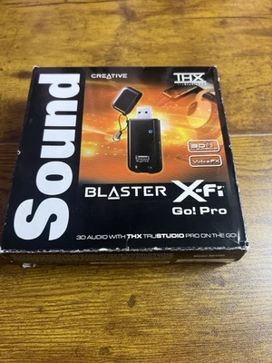 Creative Sound Blaster X-Fi Go! Sistema audio USB professionale SB1290 - Immagine 1 di 4
