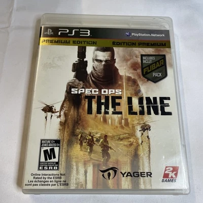 Spec Ops: The Line Premium Edition Playstation 3 PS3 Complete CIB - Fubar Pack - Image 1 of 4