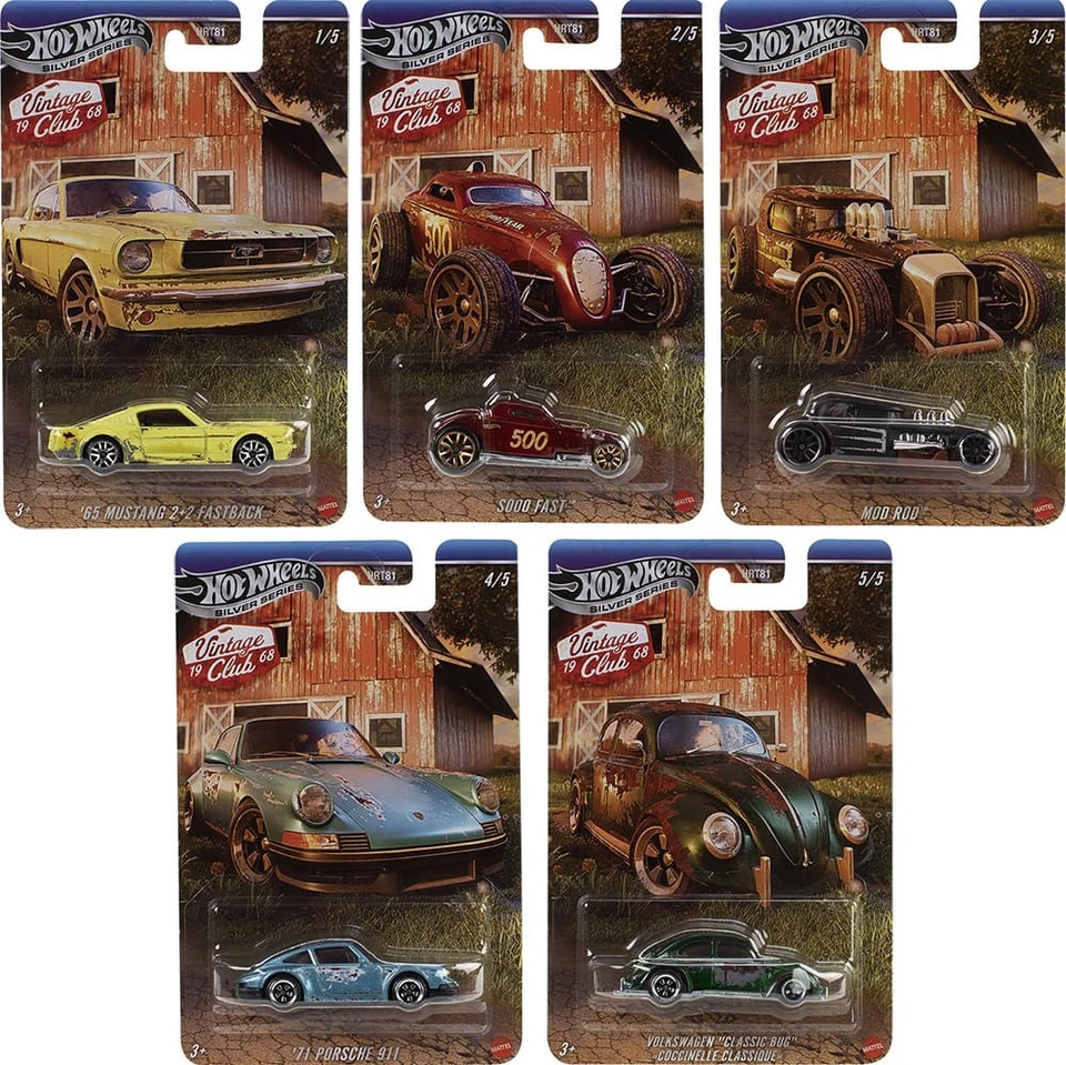 Hot Wheels Salt Flat Series, Juego Completo Colección 5 Coches, Serie Silver Foto 1 de 1