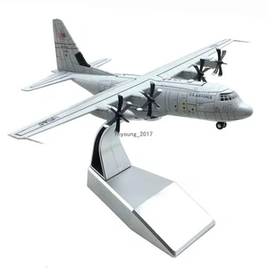 1:200 1956 Lockheed C-130 Hercules Air Transport Model Diecast Military Airplane - Bild 1 von 9