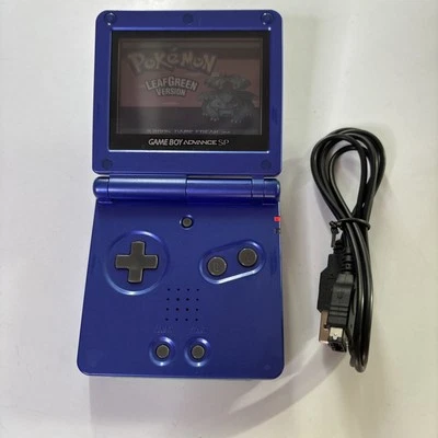 Nintendo Gameboy Advance SP Console Blue AGS-001 - Image 1 of 4