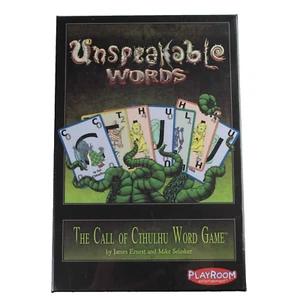 Unspeakable Words: The Call of Cthulhu Word Game by Playroom - Picture 1 of 5