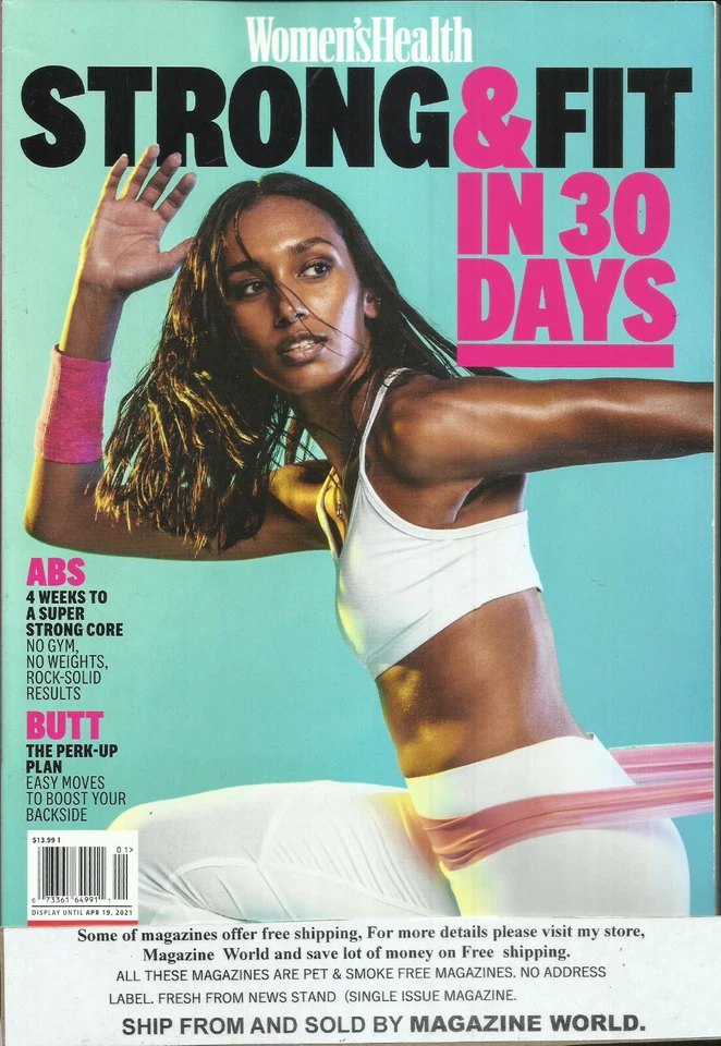 WOMEN'S HEALTH MAGAZINE,  STRONG & FIT IN 30 DAYS    SPECIAL EDITION, 2021  Foto 1 de 1