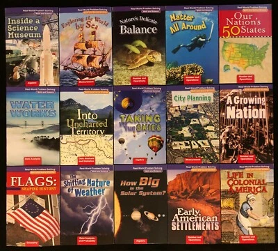 5th - REAL WORLD PROBLEM SOLVING (Math/Science & Math/Social Studies) ON grade - Image 1 of 4