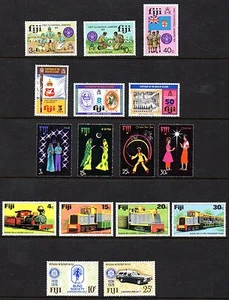 FIJI 5 x unmounted mint sets 1974-1976 - Picture 1 of 1