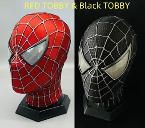 1:1 Handmade Top Quality SPIDER-MAN Tobby Cosplay Mask Helmet 3D Ver. Boy Gift - Picture 1 of 7
