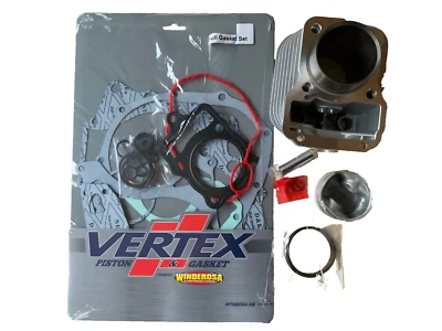 FOR HONDA XR125L BARREL CYLINDER AND PISTON KIT &  FULL ENGINE VERTEX GASKETS - Image 1 of 4