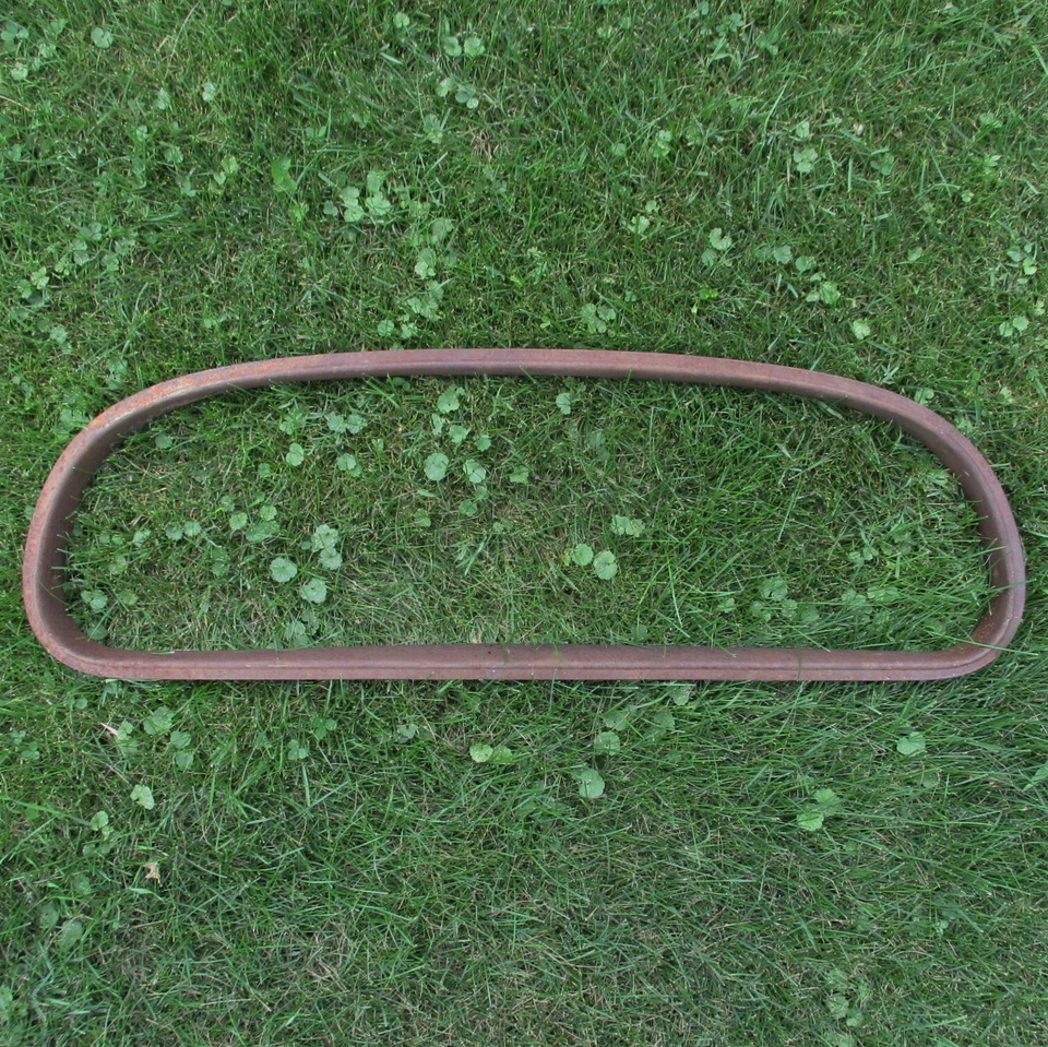 1935 1936 1937 Ford Sedan Delivery Rear Door Window Garnish Molding Trim Rusty - Image 1 of 4