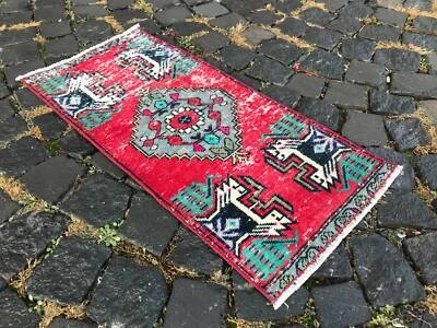 Turkish Antique rug Bohemian Area rug Oushak rug Vintage Rug Handmade Wool rug - Image 1 of 4