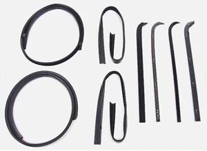 71 72 Ford Pick Up Truck F-100 F-250 F-350 Door Beltline Moulding Trim Kit - Picture 1 of 2