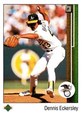 1989 UD Upper Deck #664 Dennis Eckersley - ALCS MVP FREE SHIPPING! - Image 1 of 2