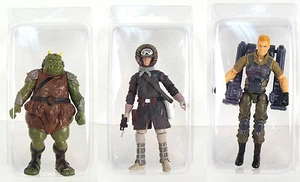 STAR WARS BLISTER CASE LOT OF 12 Action Figure Protective Clamshell Cases MEDIUM - Picture 1 of 1