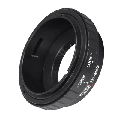 Adaptador FOTGA para lente Canon FD a cámara M 4/3 M43 GF3 GH3 EP2/3 EPL3 EPM2 Foto 1 de 4
