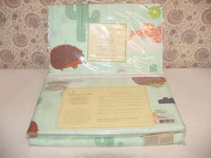 2 Lolli Living 2-Piece Twin Duvet Set Prairie Garden Cover Pillowcase 162004 NEW - Picture 1 of 4