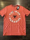 PROJECT ROCK X UNDER ARMOUR T-SHIRT THE IRON PARADISE TEE UA S/S SHIRT Large