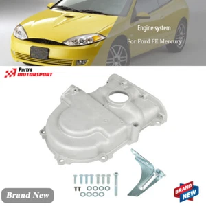 For Ford FE BBF Mercury 360 390 427 428 Big Block Satin Polished Timing Cover - Foto 1 di 7