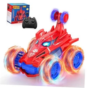 Spider Remote Control Car RC Cars Toys,Cool Rechargeable Stunt RC Car with 360  - Picture 1 of 7