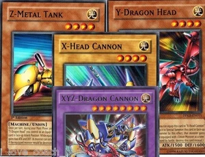Super* XYZ Fusion: Juego de 4 (X Cabeza Cañón-Y Dragon-Z Tanque de Metal) 1er DPKB Yugioh - Imagen 1 de 1