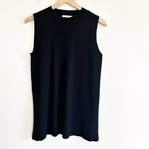Canotta MM Lafleur donna XL maglia smanicata tunica nera maglia classica capsula - Foto 1 di 7