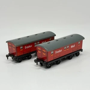 Thomas & Friends ERTL Sodor Mail Train Lot x 2 - Picture 1 of 9
