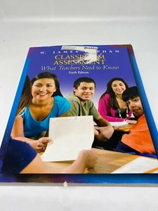 Classroom Assessment: What Teachers Need to Know (Sixth Edition, Instruct - GOOD - Picture 1 of 3