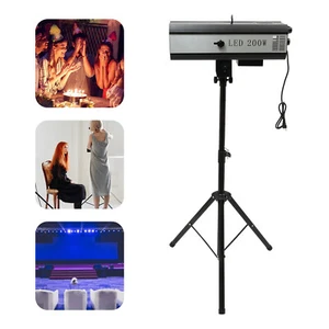 Follow Spotlight with Stand Manual Control for Party Theater Stage Light 200W - Picture 1 of 13