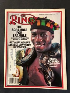 The Ring Boxing Magazine September 1984 Edwin Rosario - Foto 1 di 2