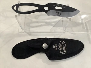 BUCK U.S.A. 143e - RMEF Knife with Sheath-Skinning - Hunting,Light Weight, NICE. - Picture 1 of 24