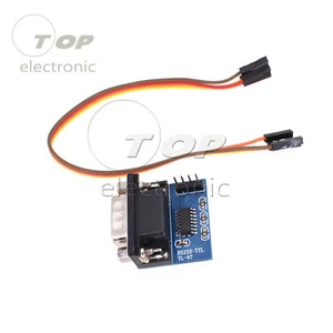 2PCS MAX3232 RS232 Serial Port To TTL Converter Male DB9 Connector COM Serial - Picture 1 of 6