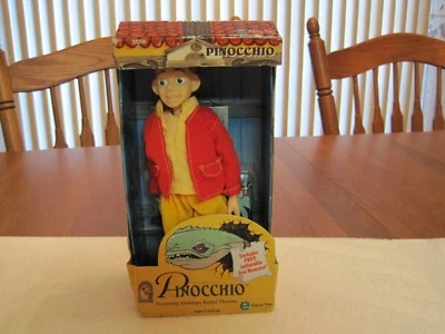 1996 EQUITY TOYS PINOCCHIO--NEW IN BOX - Image 1 of 4