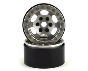 1.9” Rugged Beadlock Wheels (Silver) (2) SSD RC SSD00324   - Picture 1 of 3