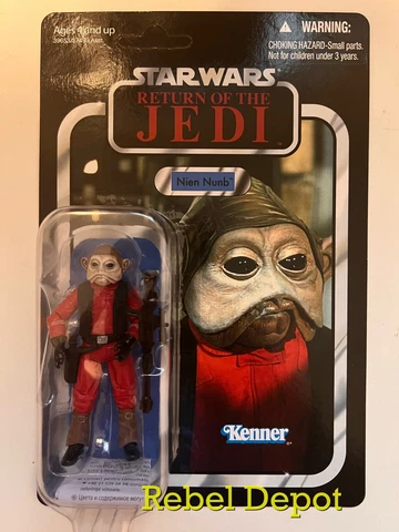 Star Wars The Vintage Collection Vc106 Nien Numb 2012 New On Card Unpunched Cover