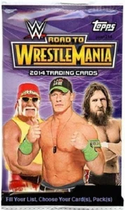 2014 Topps WWE Road To WrestleMania Cards - Paquete o Individual - Llena tu lista de deseos - Imagen 1 de 5
