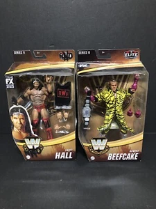 WWE Legends Elite Collection Brutus Beefcake NWO Scott Hall bundle SERIES 10&11 - Picture 1 of 4