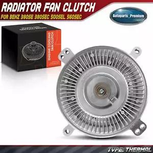 1x Engine Cooling Fan Clutch for Mercedes-Benz 380SE 380SEC 380SEL 500SEL 560SEC - Picture 1 of 8