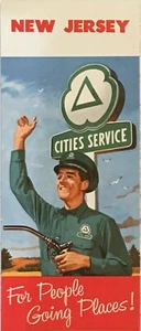 1958 Cities Service Road Map: New Jersey NOS - Bild 1 von 1