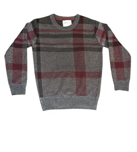 Faze 1 Boys Pullover Gray Long sleeve Sweater Size 7 - Picture 1 of 3
