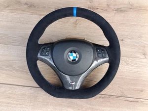 BMW Steering Wheel E92 M3 E90 E91 E93 E81 E82 E87 E88 M Alcantara - Bild 1 von 9
