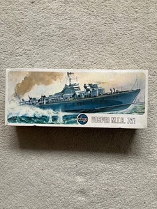 Vintage Airfix 1/72 Scale Vosper MTB Series 5 Kit. Partly made - Picture 1 of 9
