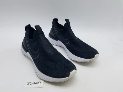 Zapatos para correr Nike Epic Phantom React Flyknit para mujer talla 8,5 negros Foto 1 de 4